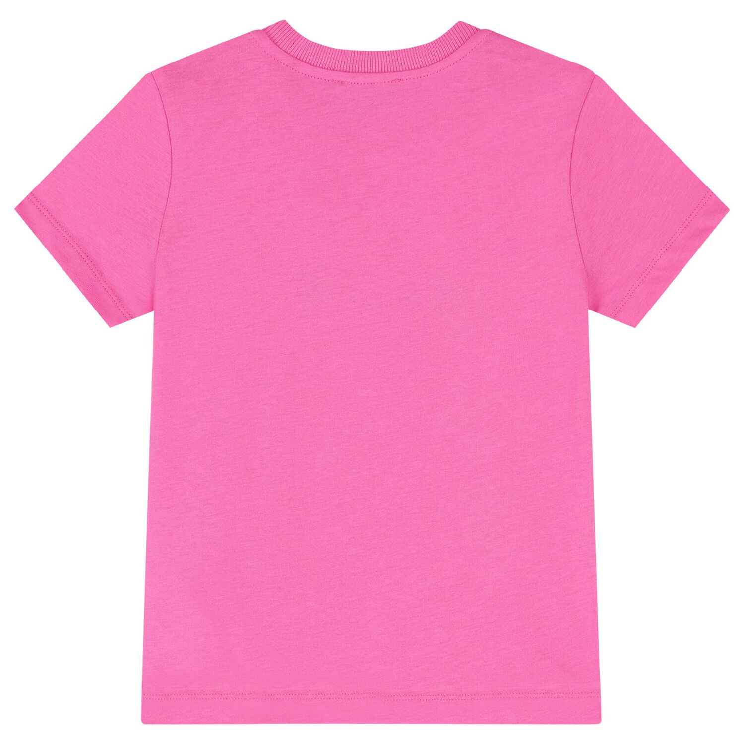 Girls Pink Logo T-Shirt, 5, hi-res
