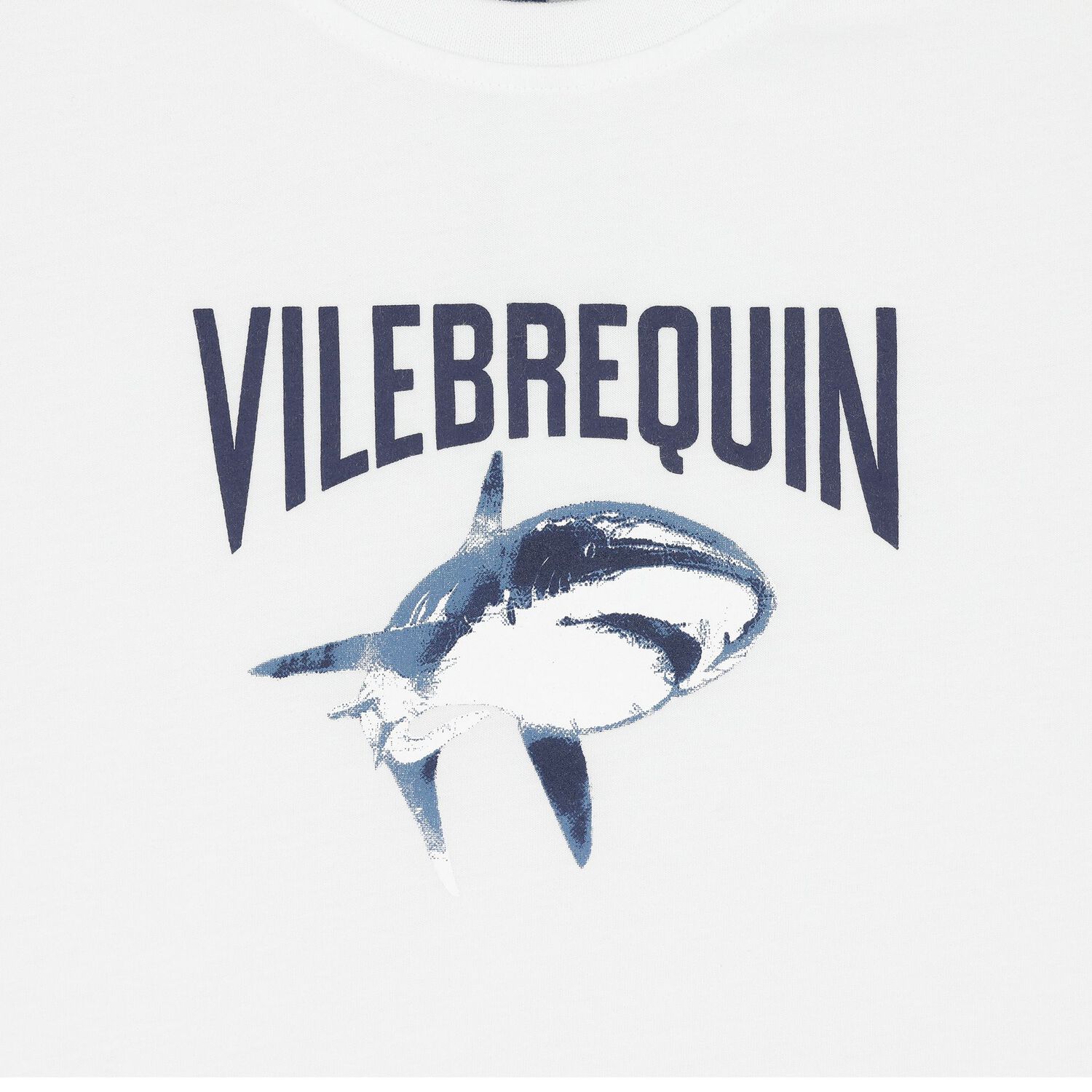 Boys White Shark T-Shirt, 1, hi-res image number null