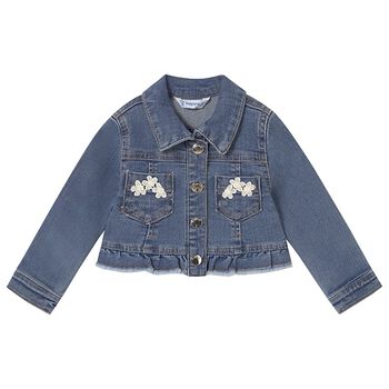 Baby Girls Blue Denim Jacket
