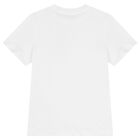 Boys White Logo T-Shirt, 2, hi-res