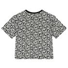 تيشيرت بالشعار باللون الأسود والأبيض , 1, hi-res