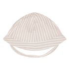 Beige & Ivory Striped Baby Romper Set, 1, hi-res