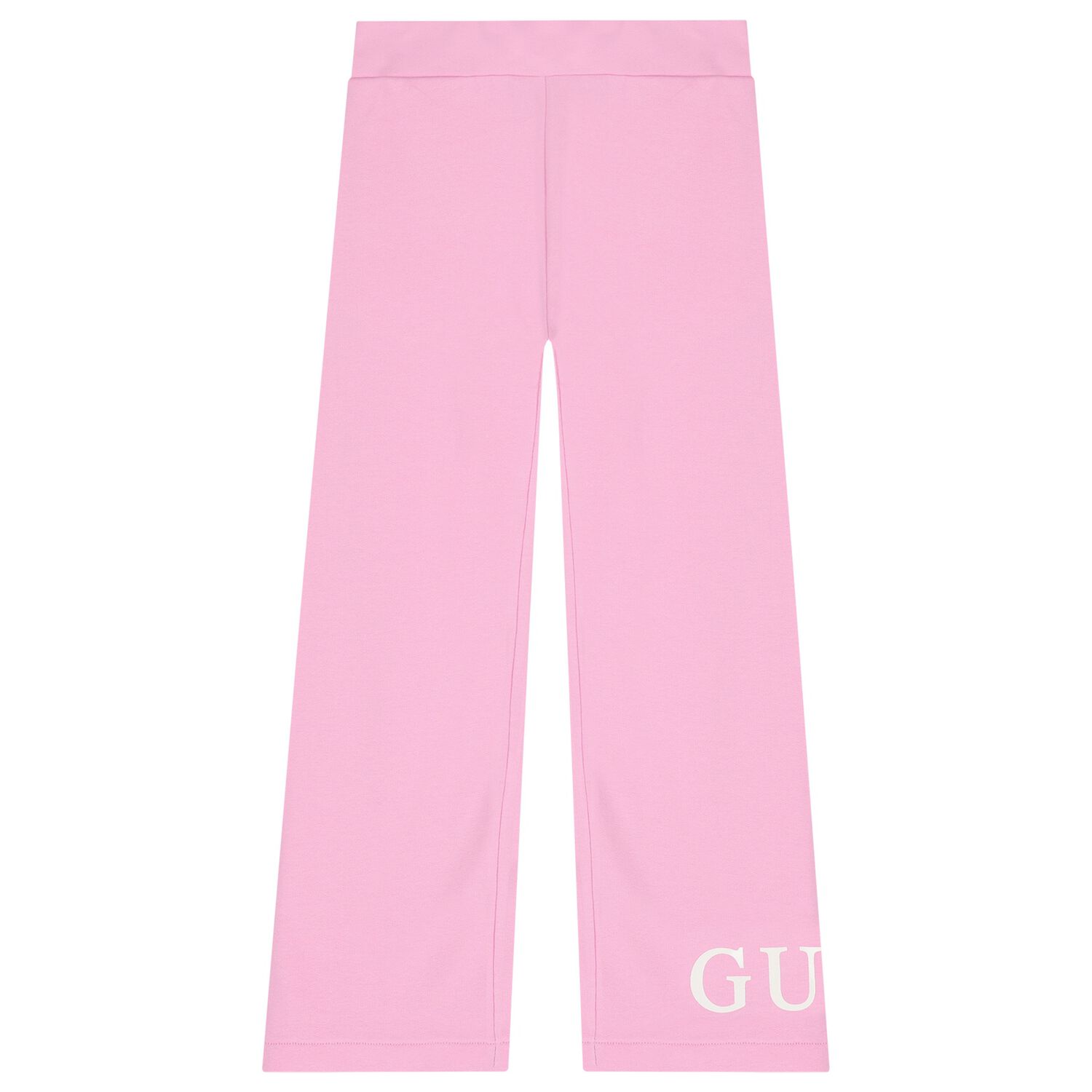 Girls Pink Logo Trousers, 1, hi-res