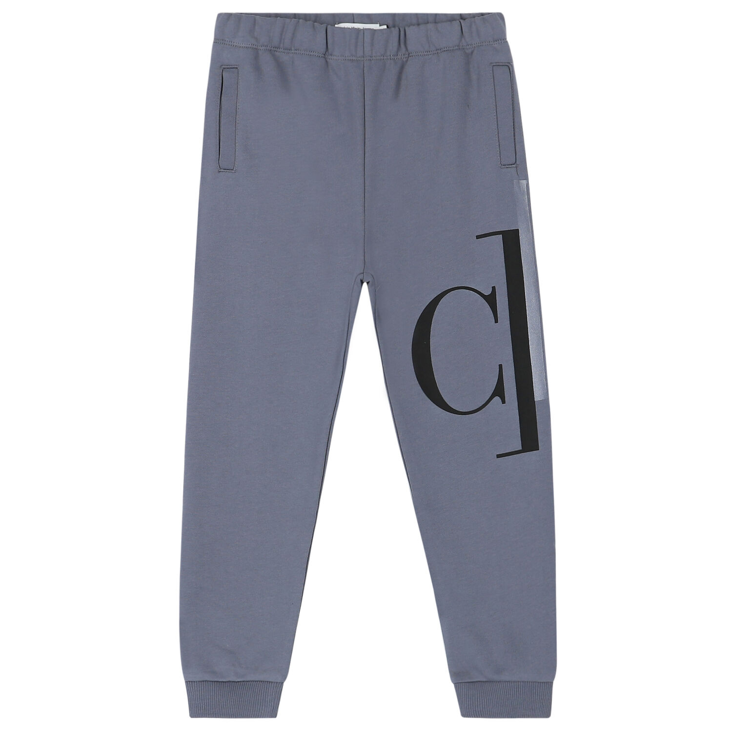 Boys Grey Logo Joggers, 1, hi-res