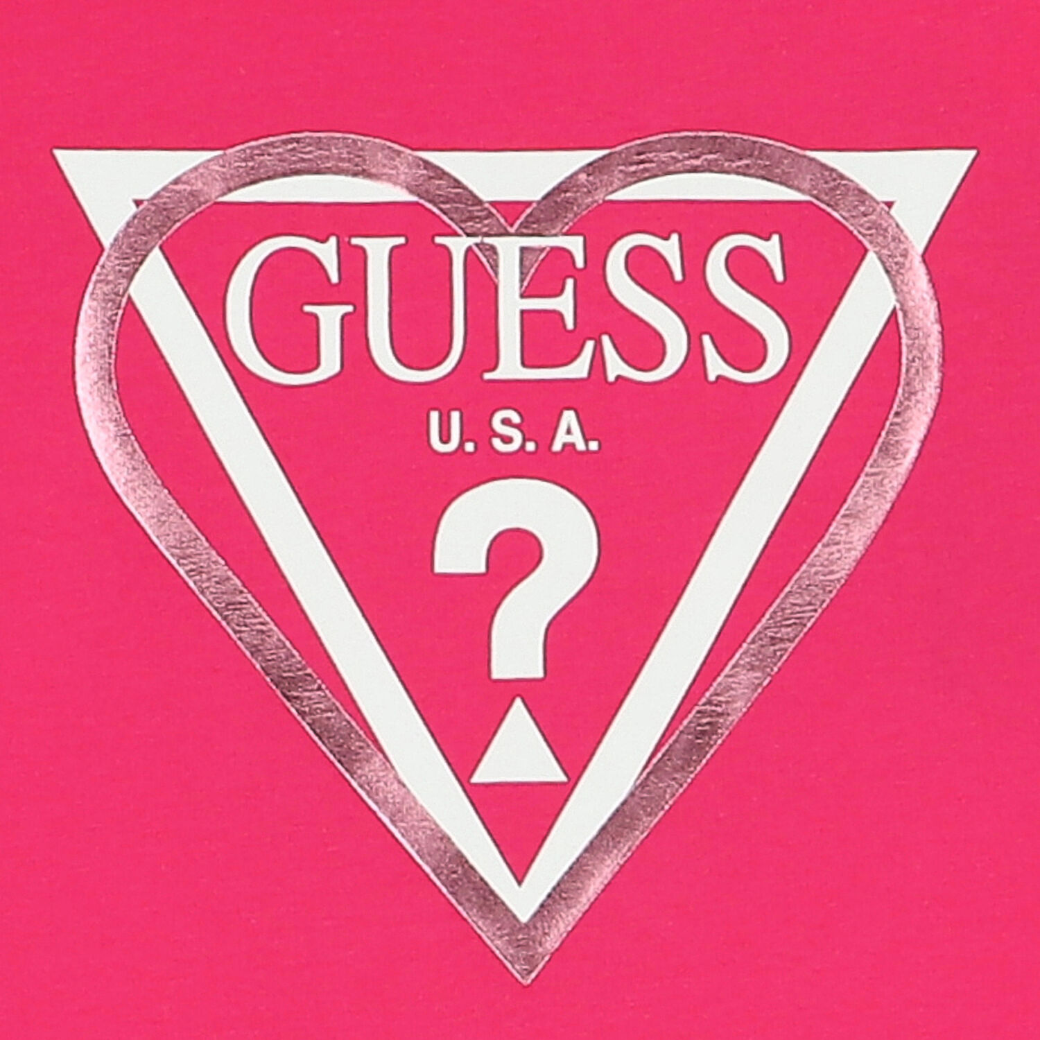 توب بنات بأكمام بالشعار باللون الوردي, 1, hi-res image number null