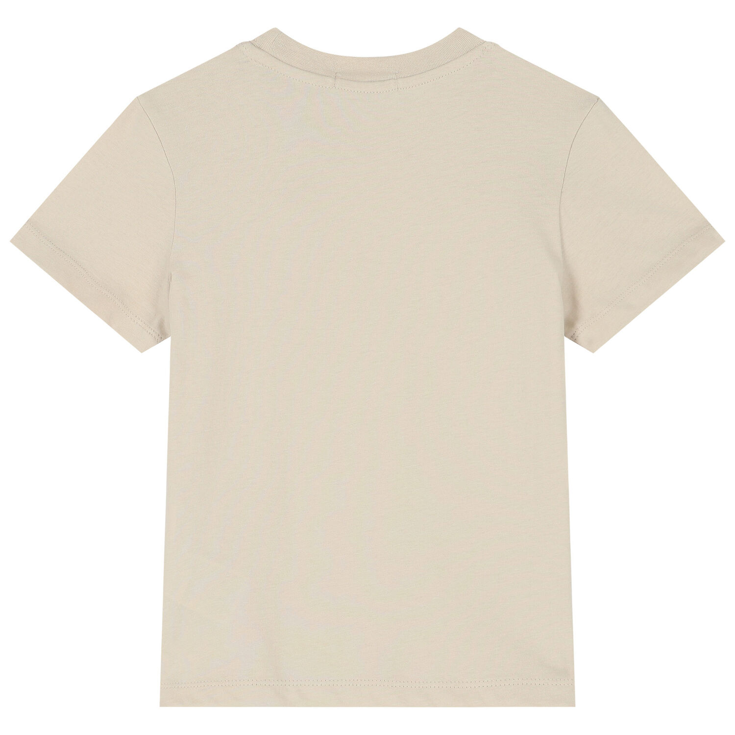 Boys Beige Logo T-Shirt, 2, hi-res