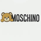 تيشيرت بشعار تيدي باللون الأبيض, 1, hi-res