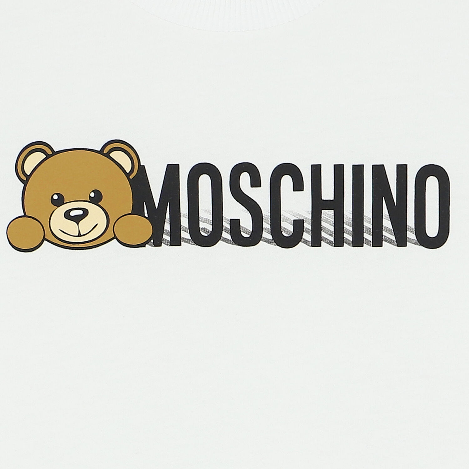 تيشيرت بشعار تيدي باللون الأبيض, 1, hi-res image number null