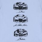 Younger Boys Blue Logo T-Shirt, 2, hi-res