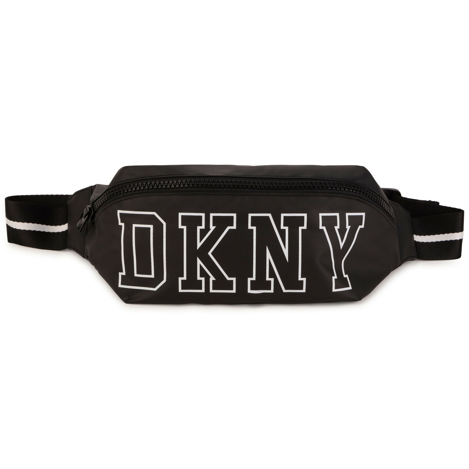 Black Logo Belt Bag, 1, hi-res