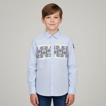 Boys Blue Logo Shirt, 1 Boys Blue Logo Shirt