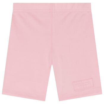 Pink Logo Softskin Cycling Shorts