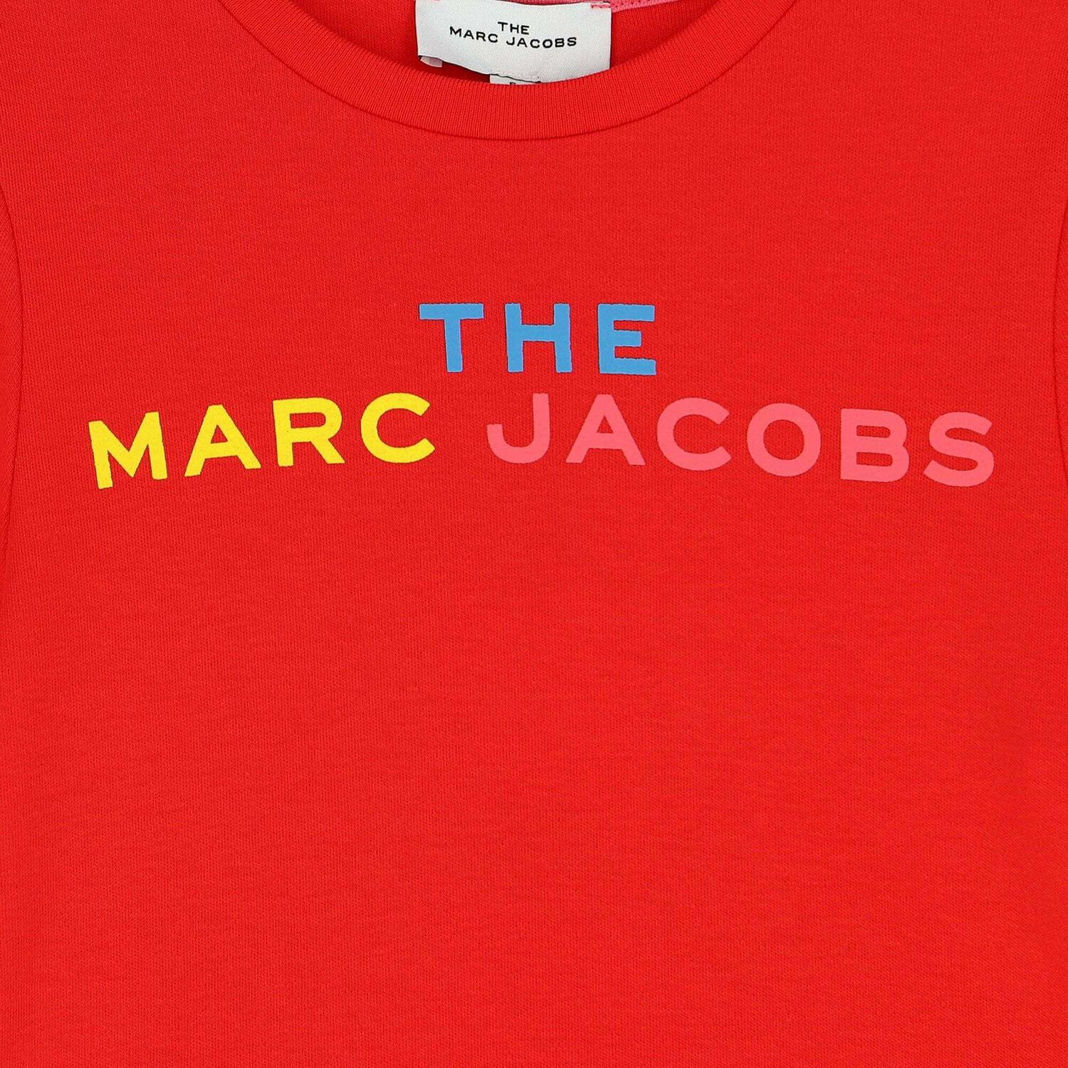 فستان بالشعار باللون الاحمر, 1, hi-res image number null