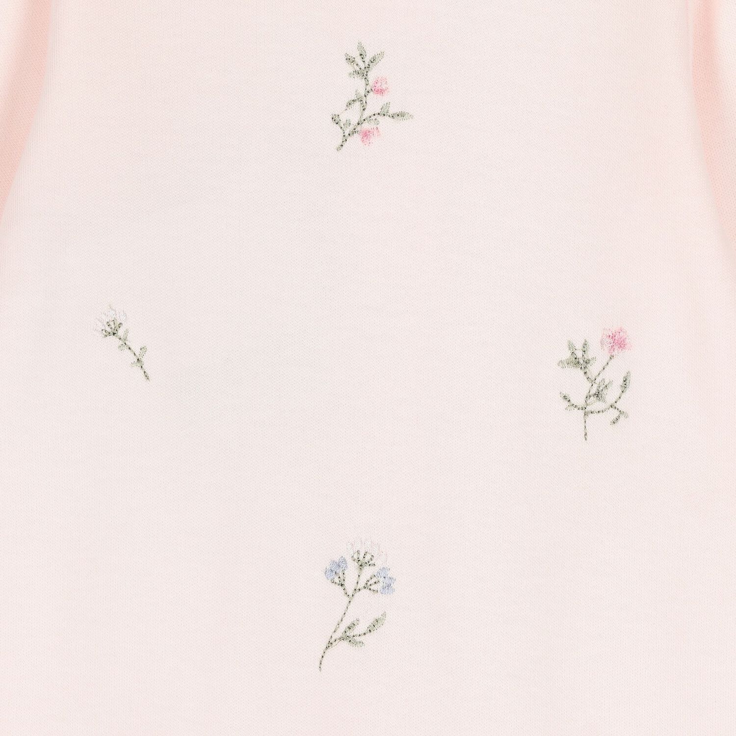 Baby Girls Pink Floral Babygrow, 1, hi-res image number null