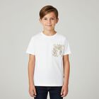 Boys White T-Shirt, 1, hi-res