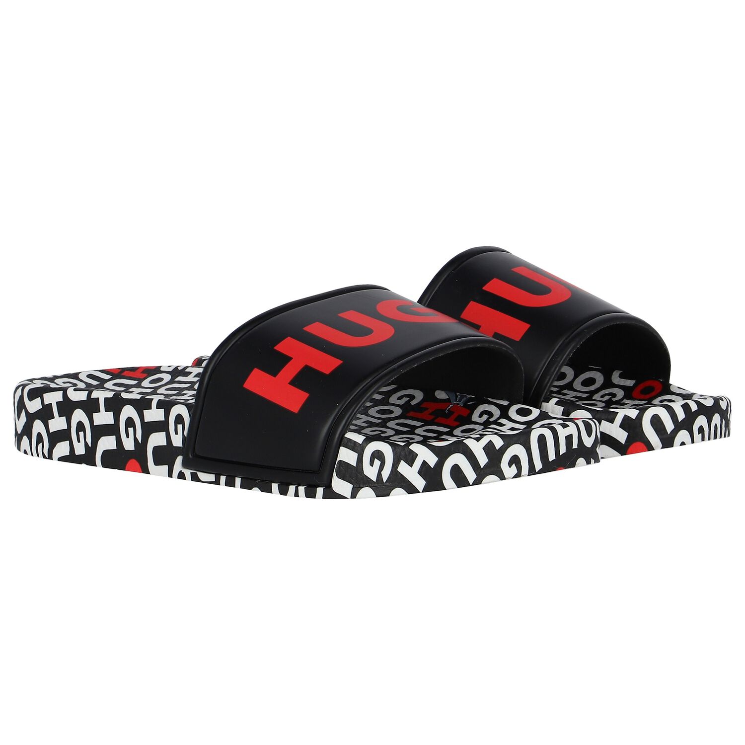 Boys Black & White Logo Sliders, 1, hi-res