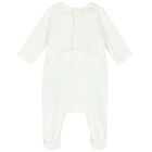 أفرول بالشعار باللون العاجي للبنات, 1, hi-res