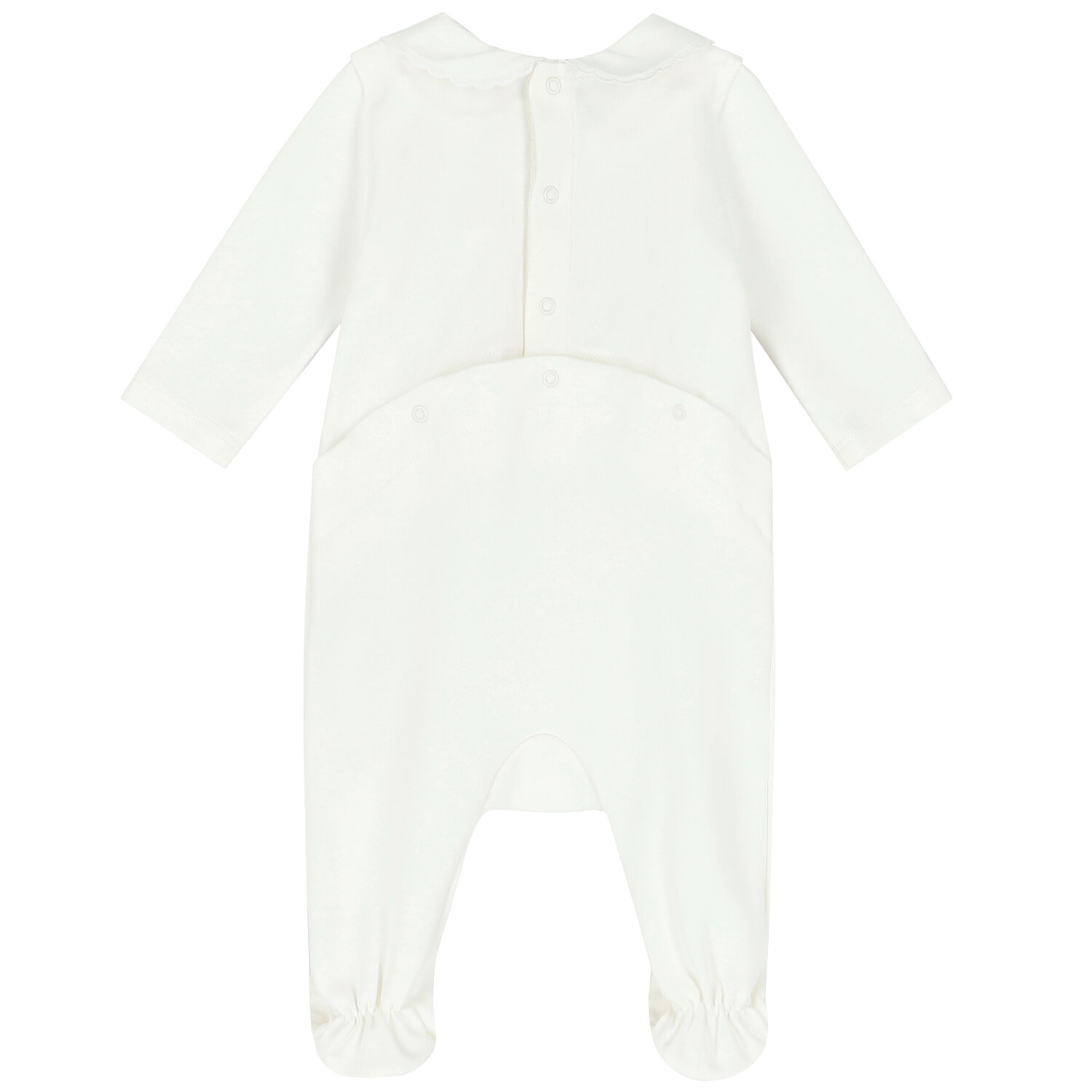 أفرول بالشعار باللون العاجي للبنات, 1, hi-res