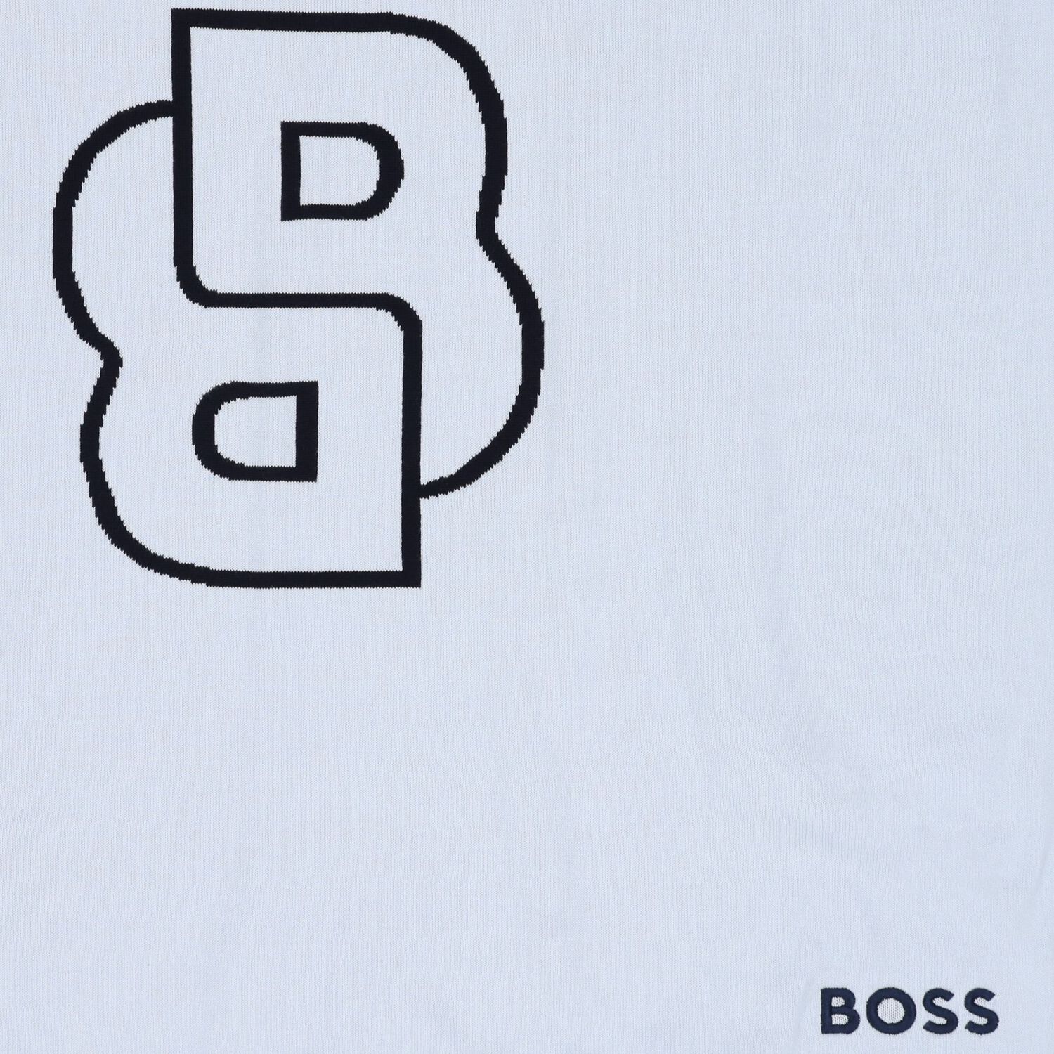 بطانية أطفال مواليد بالشعار باللون الأزرق والكحلي للأولاد, 1, hi-res