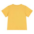 Younger Boys Yellow Music Man T-Shirt, 1, hi-res