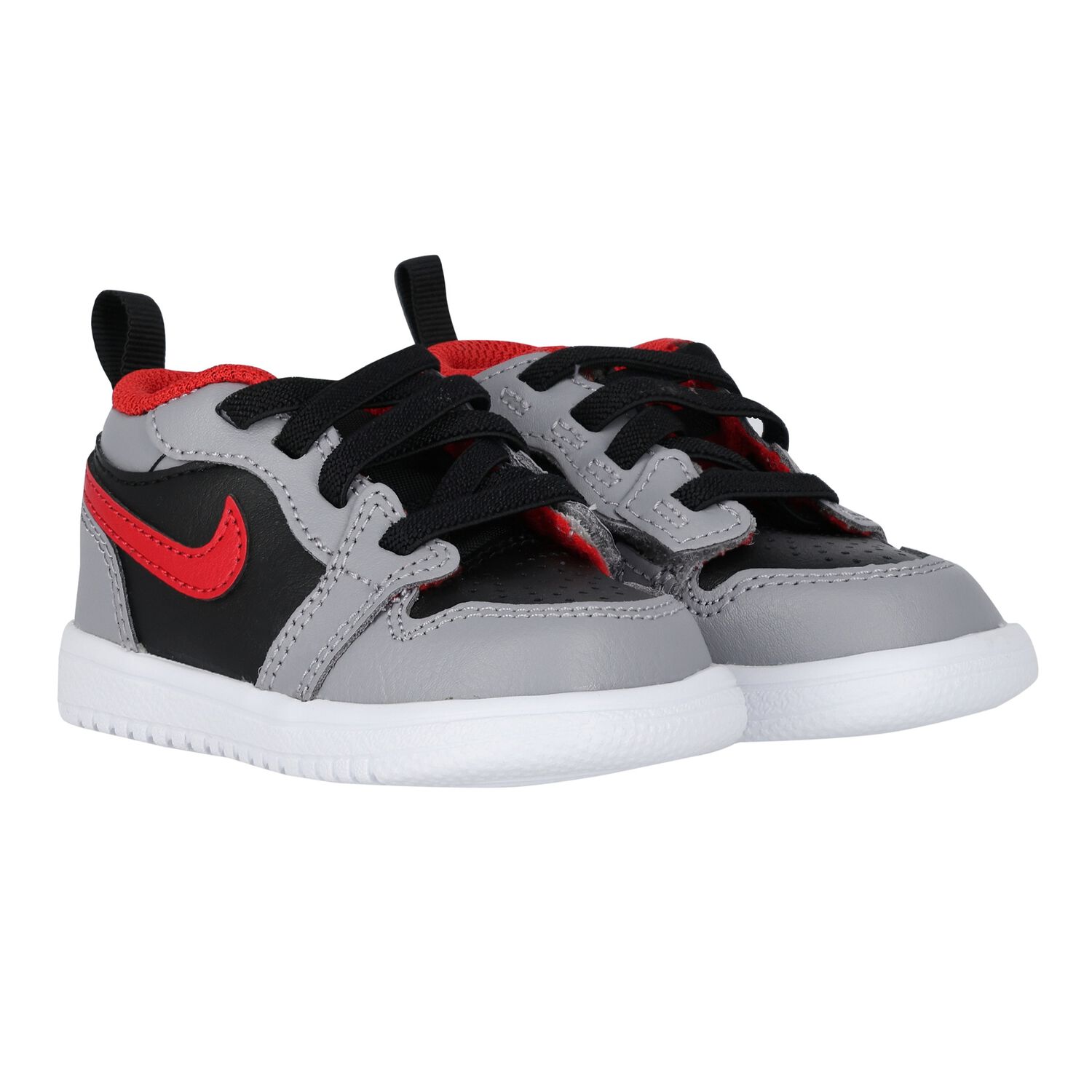 Black, Grey & Red Air Jordan 1 Low Alt Trainers, 1, hi-res