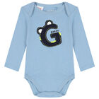 طقم بودى سوت بالشعار للاولاد (4 قطع), 1, hi-res