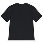 تيشيرت أسود للأولاد بشعار Dri-Fit, 1, hi-res