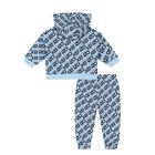 Younger Boys Blue Logo Tracksuit, 1, hi-res