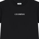 تيشيرت أولاد بالشعار باللون الأسود, 1, hi-res