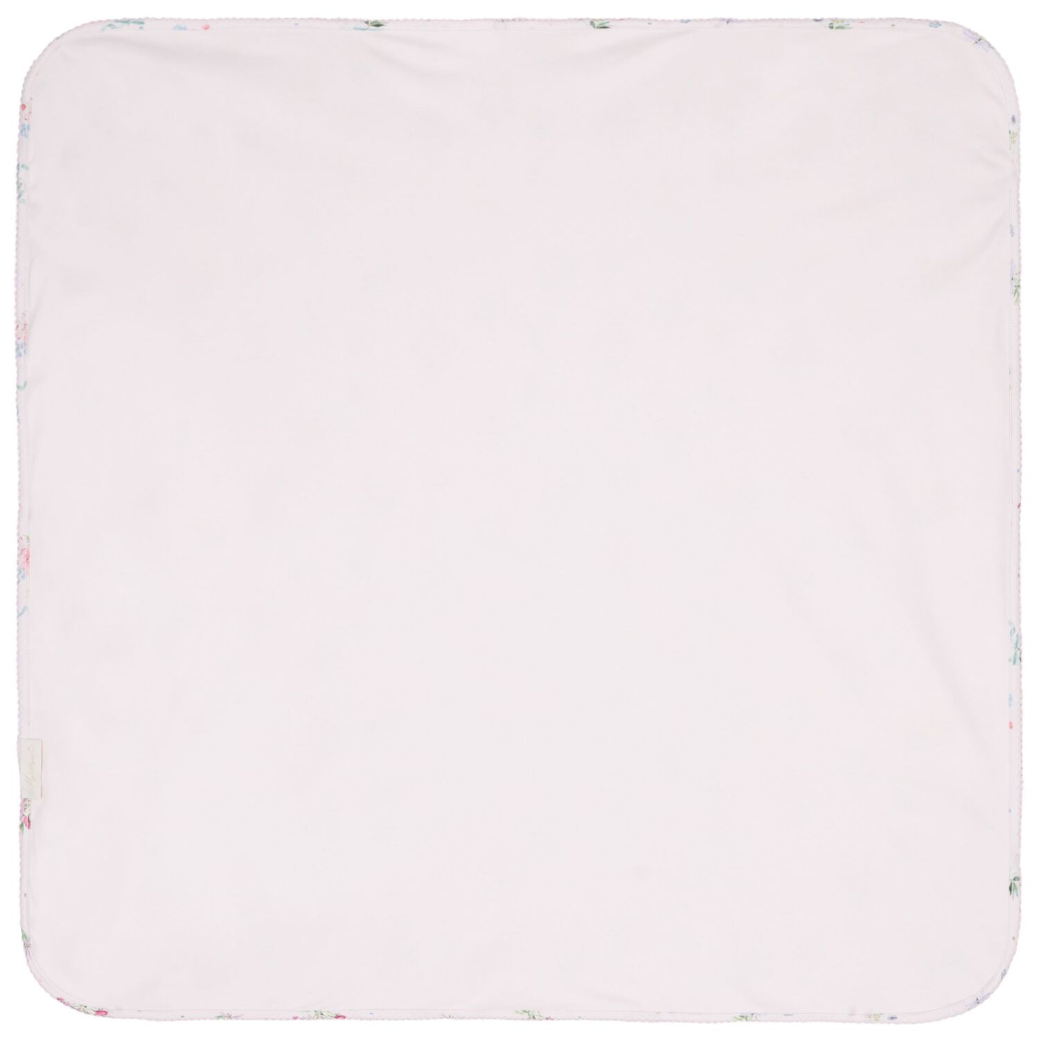 Baby Girls Pink Floral Blanket, 1, hi-res