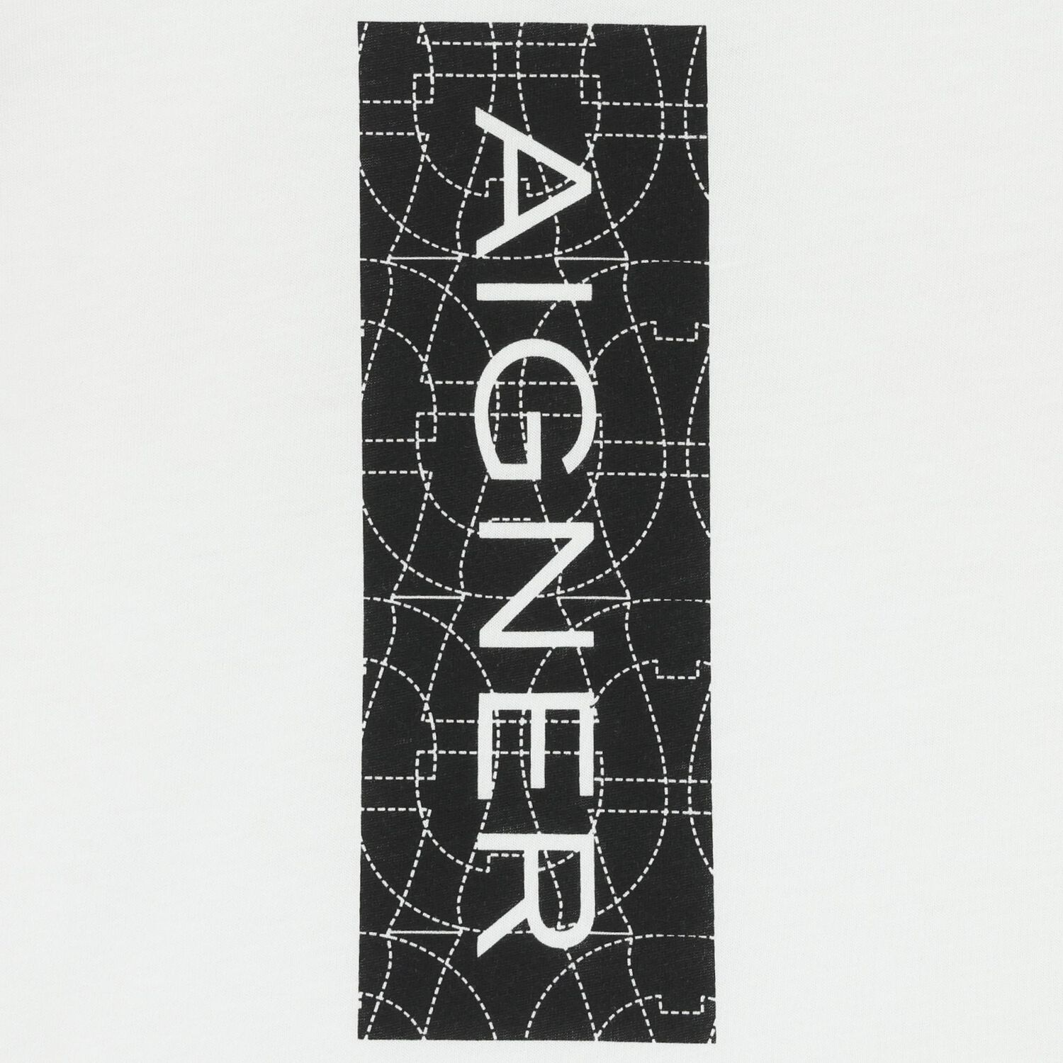 Younger Boys White Logo T-Shirt, 1, hi-res