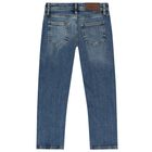 Boys Blue Denim Jeans, 1, hi-res