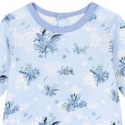 Baby Boys Blue Logo Babygrow, 1, hi-res