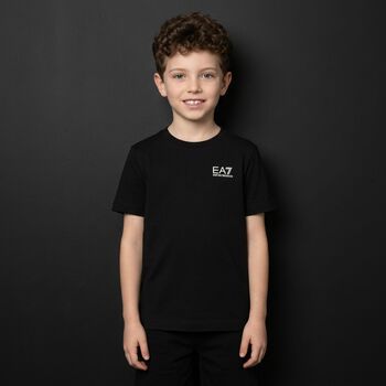 Boys Black Logo T-Shirt
