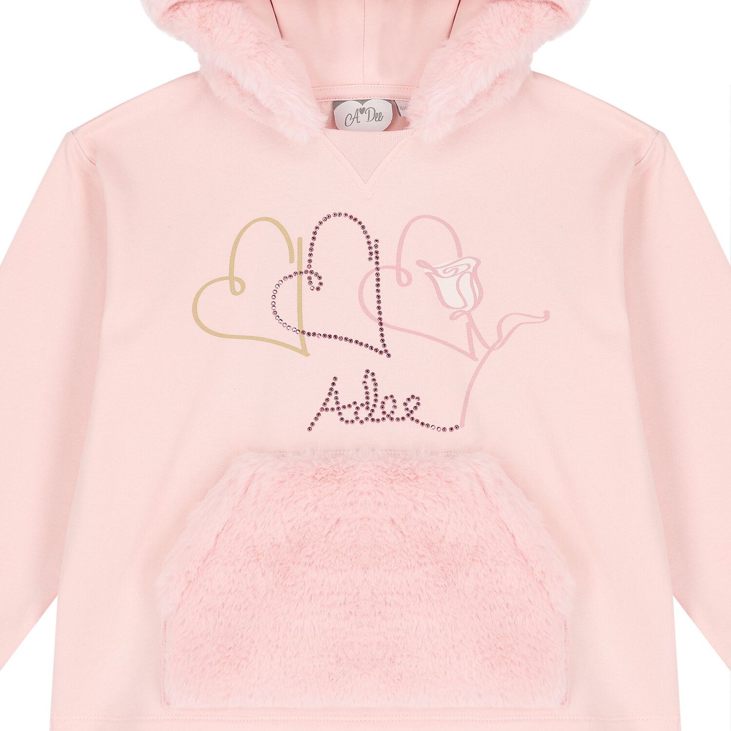 طقم بنات ليغنز بالشعار باللون الوردي, 1, hi-res image number null