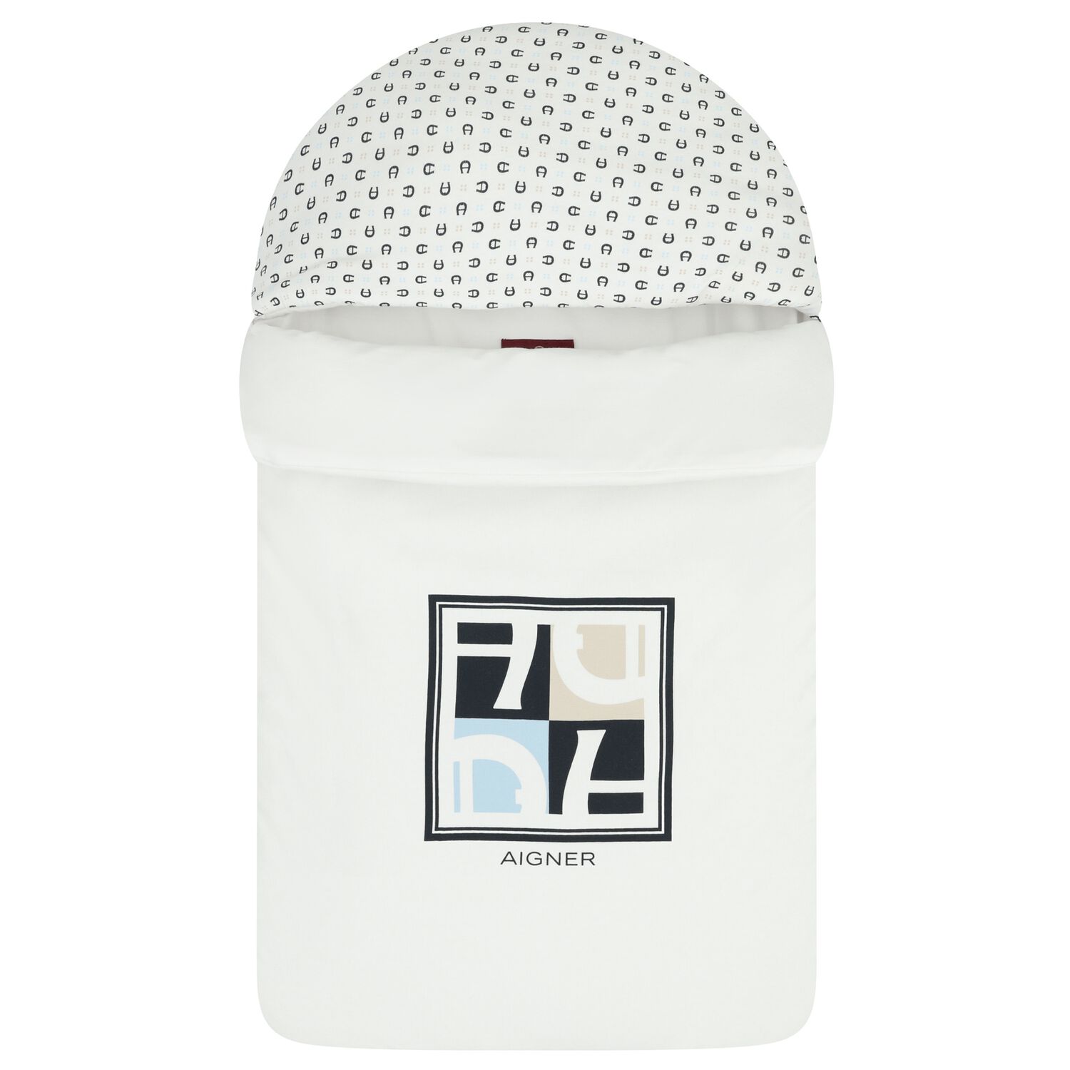 مدس اولاد بالشعار باللون الابيض , 1, hi-res