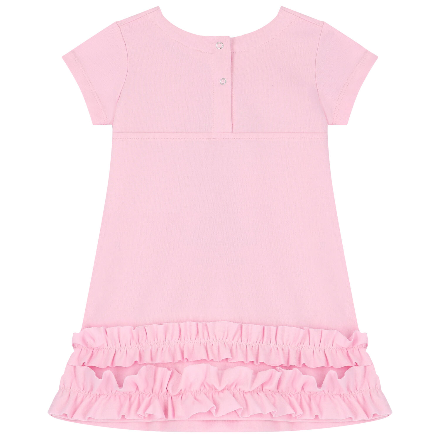 فستان بطبعة باللون الوردي للبنات, 1, hi-res