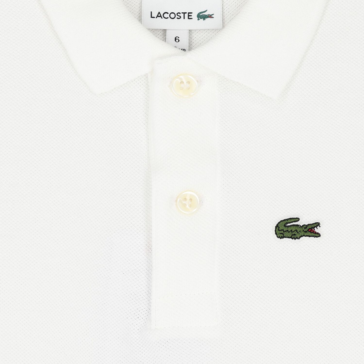 تيشيرت أولاد بولو بالشعار باللون الأبيض  , 1, hi-res