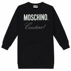 فستان بشعار ماسى باللون الاسود, 2, hi-res