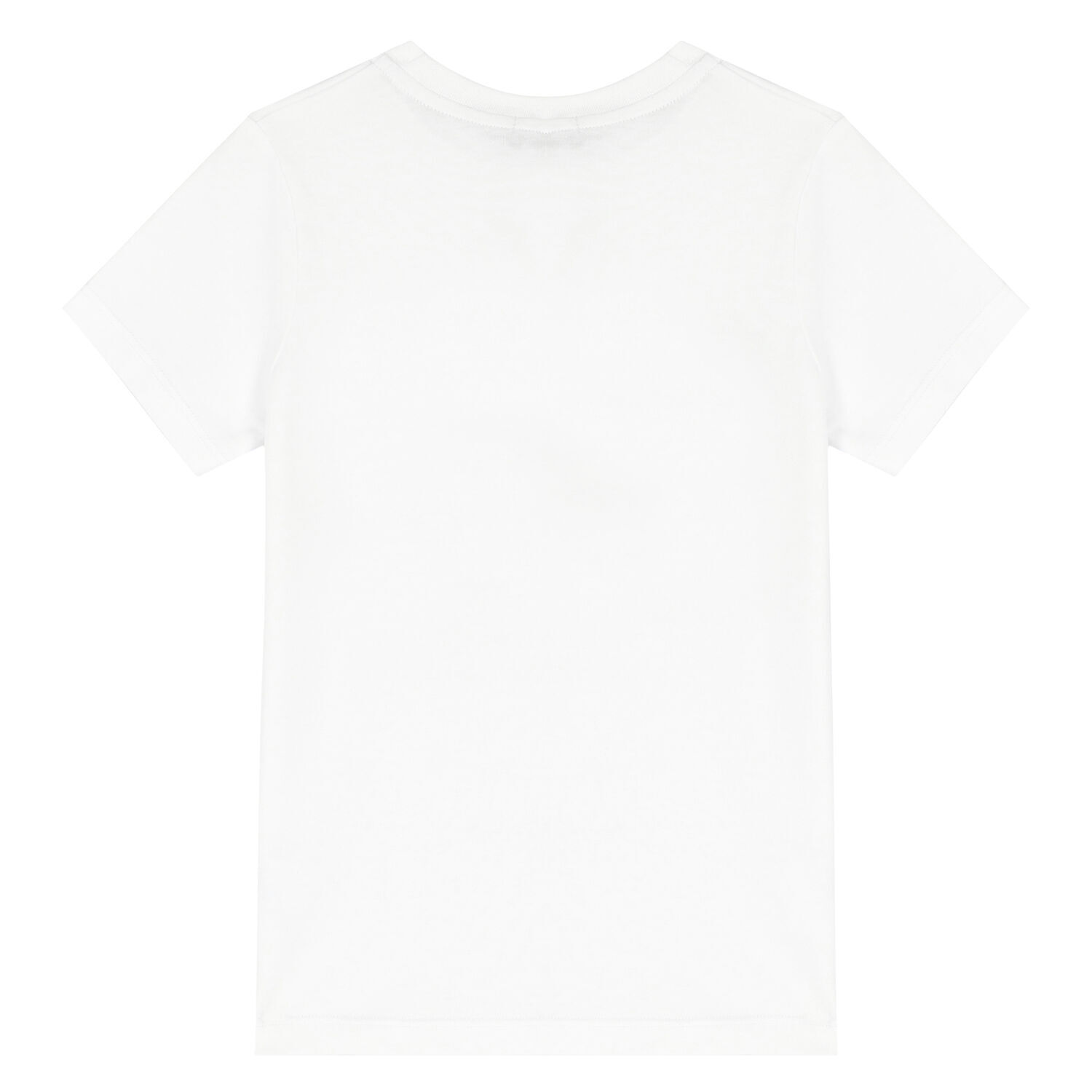 Boys White Logo T-Shirt, 1, hi-res