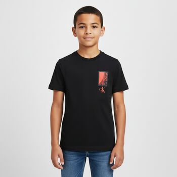 Boys Black Logo T-Shirt