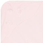 Baby Girls Pink Floral Blanket Set, 1, hi-res