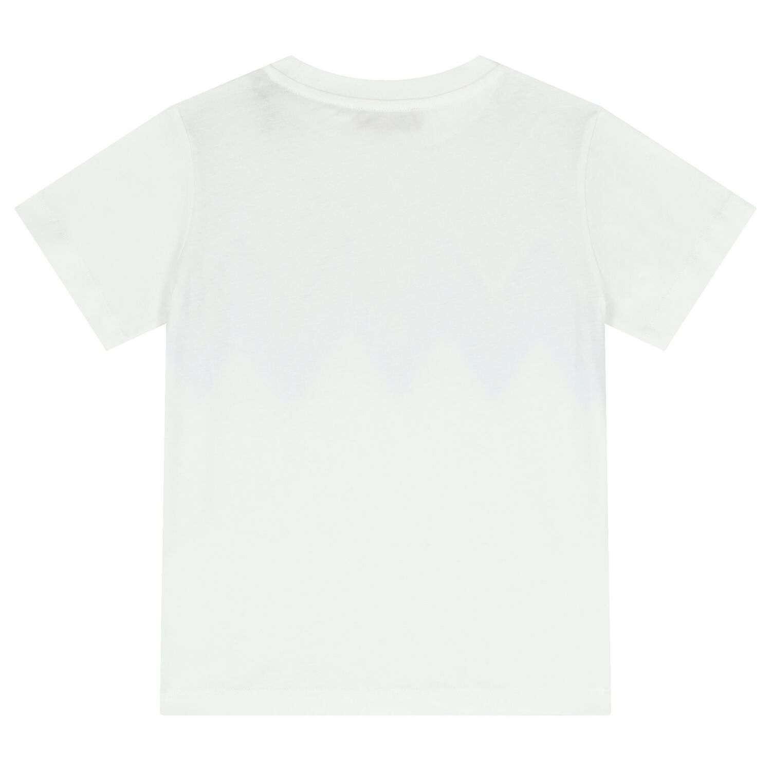 Boys White Zigzag T-Shirt, 1, hi-res
