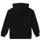 Black Teddy Logo Hooded Top, 1, hi-res