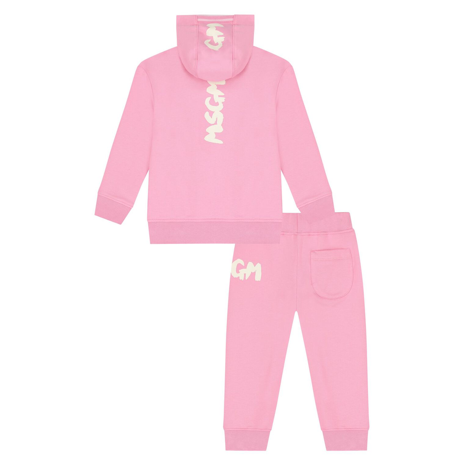 Younger Girls Pink Logo Tracksuit, 1, hi-res image number null