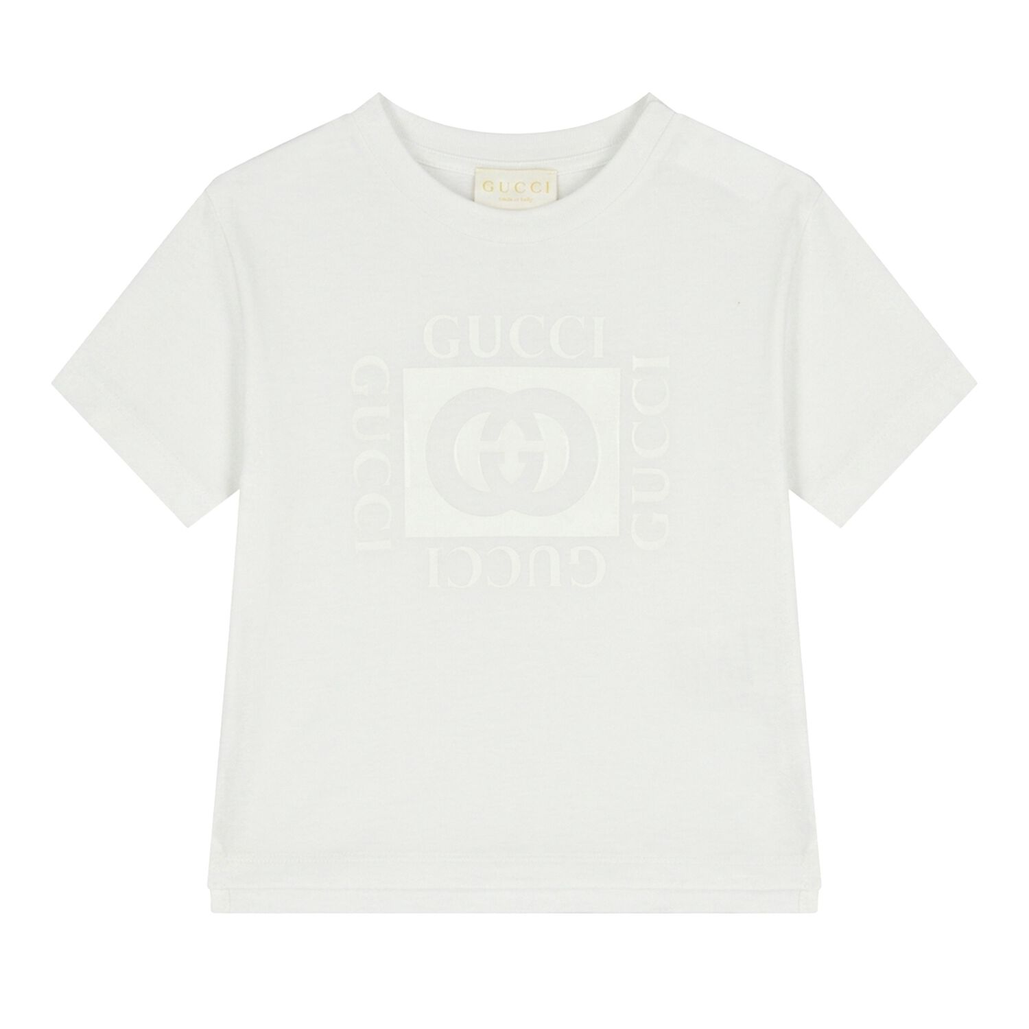 White Logo Baby T-Shirt, 1, hi-res