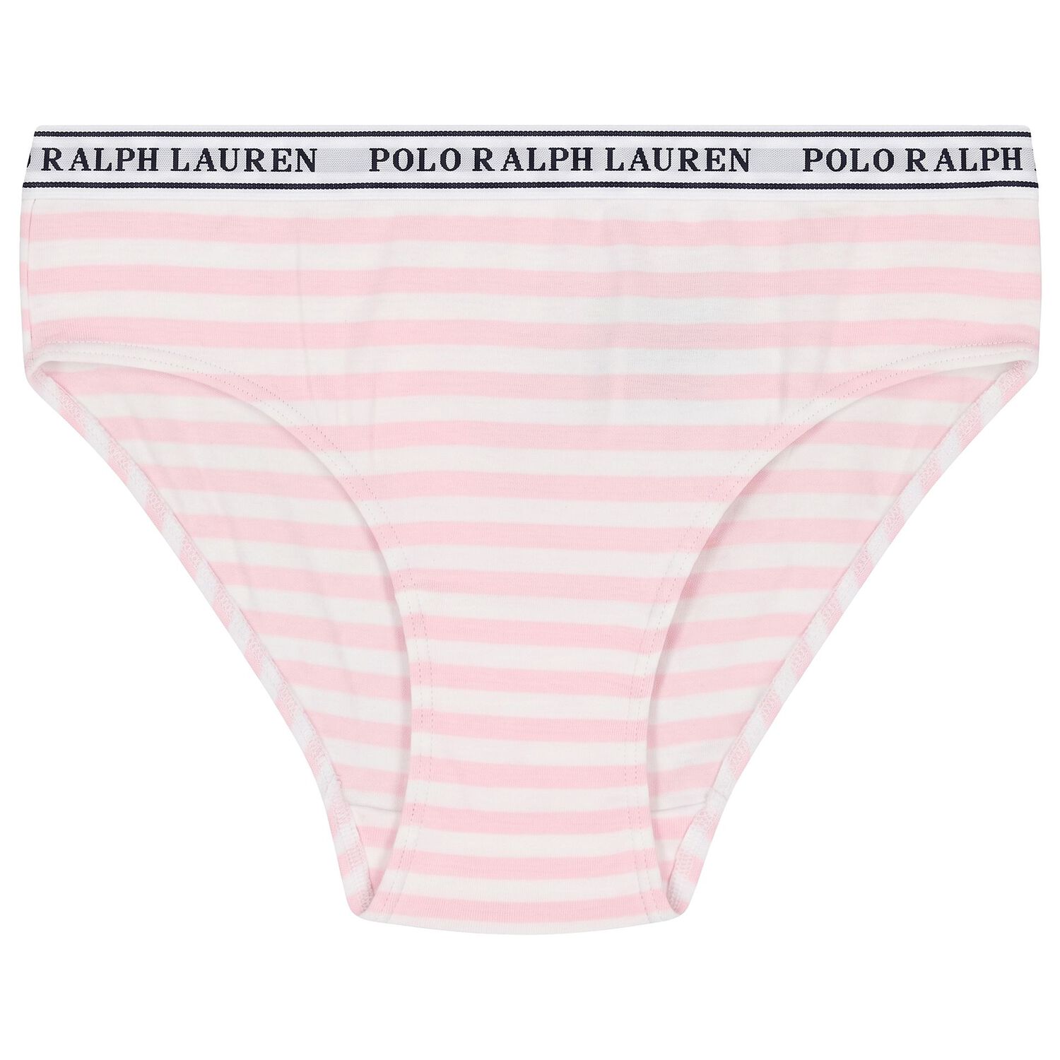 Girls White & Pink Bikini Brief ( 5-Pack ), 1, hi-res