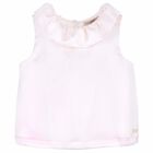 Girls Pink Satin Top, 1, hi-res