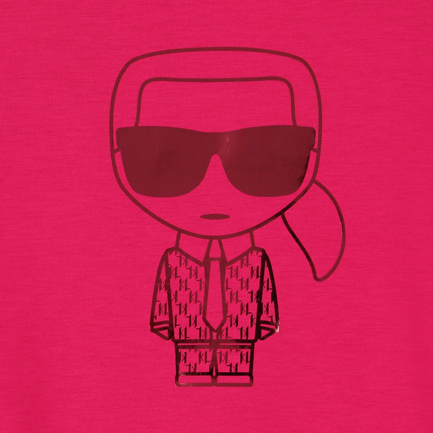 فستان سويت شيرت بالشعار باللون الوردي, 1, hi-res