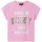 Girls Pink Logo T-Shirt, 2, hi-res